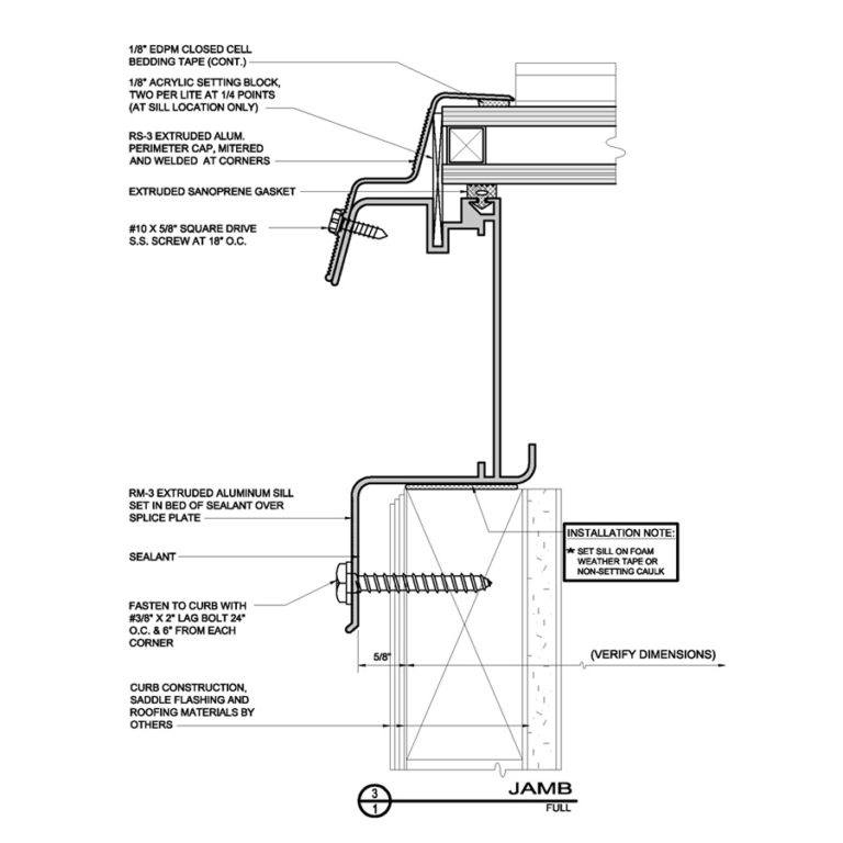 2024 Skylight Drawing Index - Royalite Manufacturing